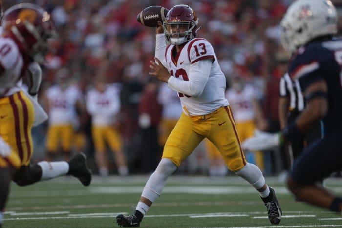usc trojans football arizona pac-12 9